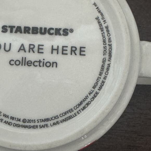 Starbucks Kansas City Coffee Mug Cup 14 0z You Are Here Collection 2015 BBQ - Picture 12 of 12